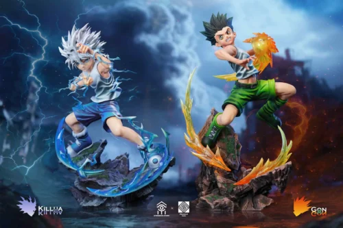 1/6 Scale Killua Zoldyck & Gon Freecss - HUNTER X HUNTER Resin Statue - AfterShock Studio