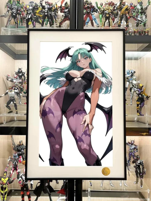 Morrigan Aensland Decorative Painting - Darkstalkers - Xingkong Studio