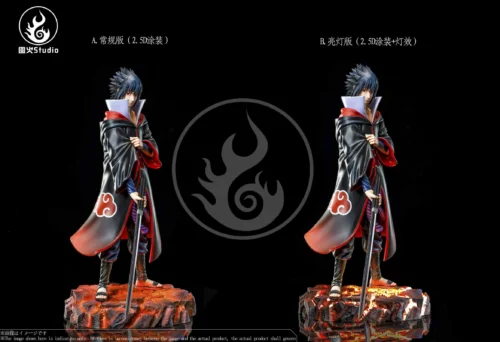 1/6 & 1/4 Scale Akatsuki Sasuke Uchiha - Naruto Resin Statue - YuanHuo Studio