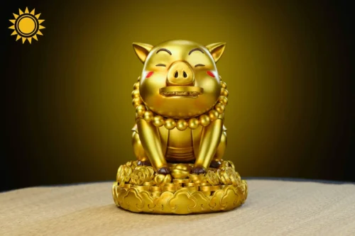 Lucky Tonton - Naruto Resin Statue - TaiYangMoWan Studio