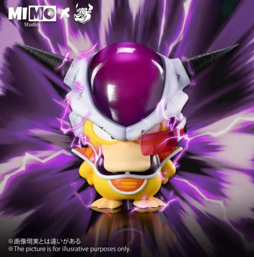 Frieza Cosplay Psyduck - Dragon Ball Pokemon Resin Statue - Mimo Studio