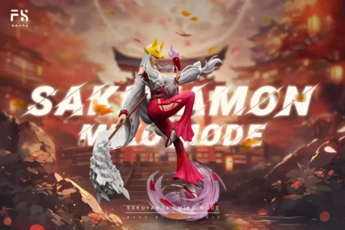 Sakuyamon Maid Mode - Digimon Statue - Fh Studios