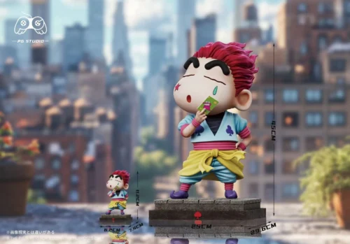 Small & Big Scale Hisoka Morow Cosplay Shin-chan - HUNTER X HUNTER Crayon Shin-chan Resin Statue - PG Studio