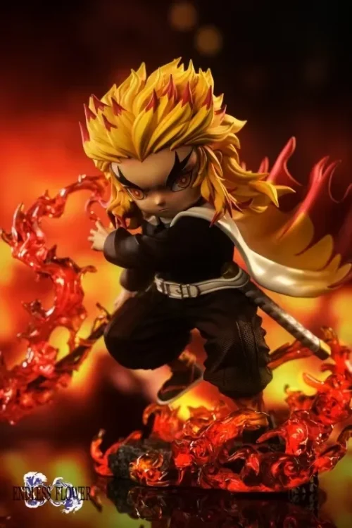 Ai Anime Series 002 Kyojuro Rengoku - Demon Slayer: Kimetsu no Yaiba Resin Statue - Endless Flower Studio