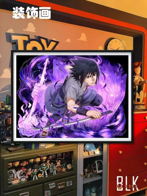 Susanoo Sasuke Uchiha Decorative Painting & Fridge Magnet - Naruto - BLK Studio