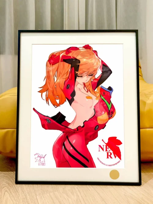 Burst Suit Asuka Langley Soryu Decorative Painting - (EVA) Neon Genesis EVAngelion - Xingkong Studio