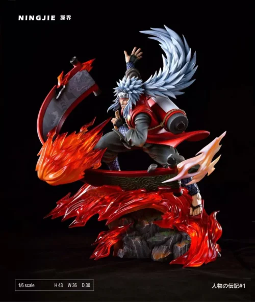 1/6 Scale The Will of Fire Jiraiya - Naruto Resin Statue - NingJie Studio