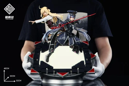 1/6 Scale Sky Striker Ace Raye & Roze with LED - Duel Monsters/ Yu-Gi-Oh! Resin Statue - Echo Studio
