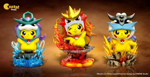 Legendary Beasts Cosplay Pikachu - Pokemon Resin Statue - CHEESE Studio