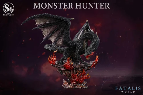 Fatalis - MONSTER HUNTER WORLD Resin Statue - S6 Studio