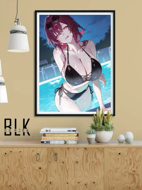 Splashing Kafka Decorative Painting & Fridge Magnet - Honkai: Star Rail - BLK Studio