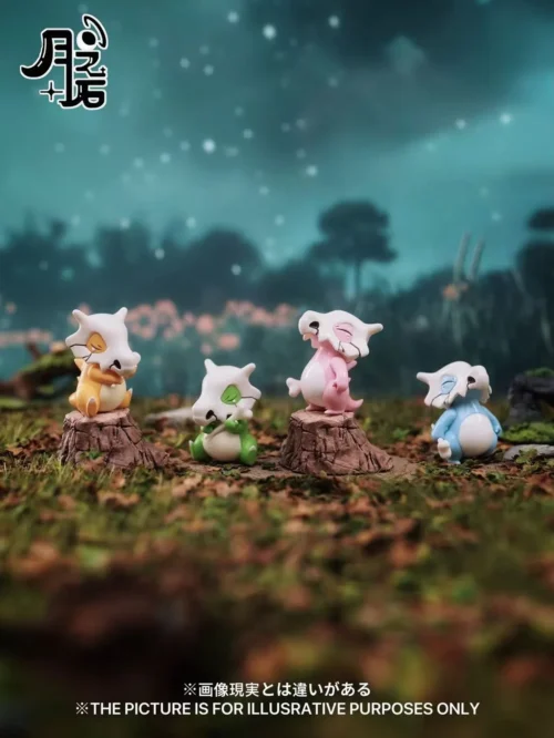 1/20 Scale World Zukan Cubone Set - Pokemon Statue - YueZhiShi Studio