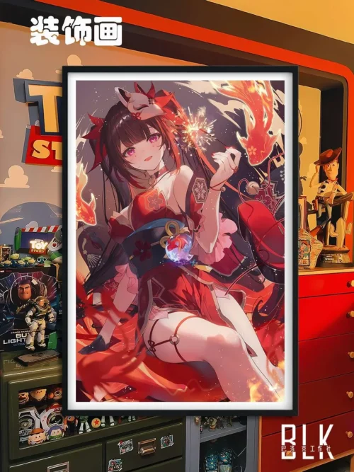 Sparkle Decorative Painting & Fridge Magnet - Honkai: Star Rail - BLK Studio