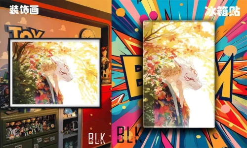 Takashi Natsume Decorative Painting & Fridge Magnet - Natsume's Book of Friends - BLK Studio