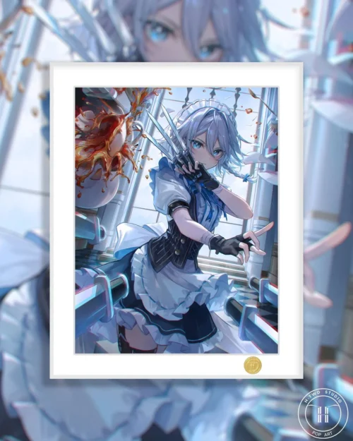 Sakuya Izayoi Decorative Painting - Touhou Project - H-TWO Studio