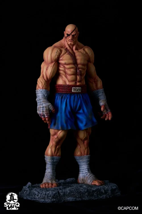 1/6 Scale Licensed Sagat - Street Fighter 2 Resin Statue - SynQ Lab. Studio