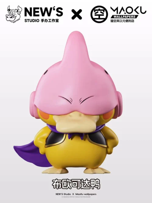 Buu Cosplay Psyduck - Dragon Ball Pokemon Resin Statue - New's Studio
