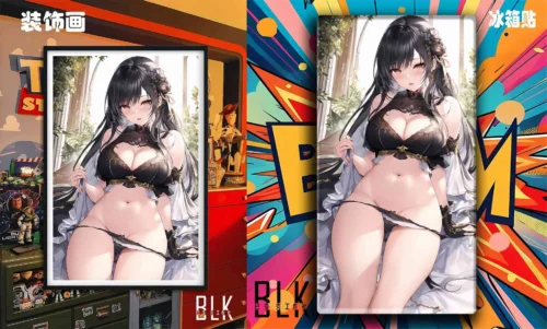 Chen Hai Decorative Painting & Fridge Magnet - Azur Lane - BLK Studio