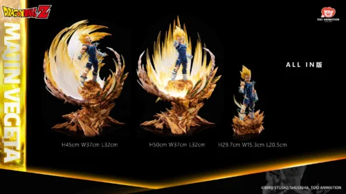 1/6 Scale Majin Vegeta with LED - Dragon Ball Z Official Statue - TOEI Animation