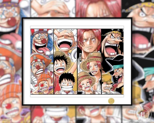 Road to Four Emperors Decorative Painting - ONE PIECE - H-TWO Studio
