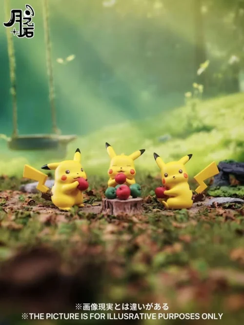 1/20 Scale World Zukan Pikachu Set - Pokemon Statue - YueZhiShi Studio