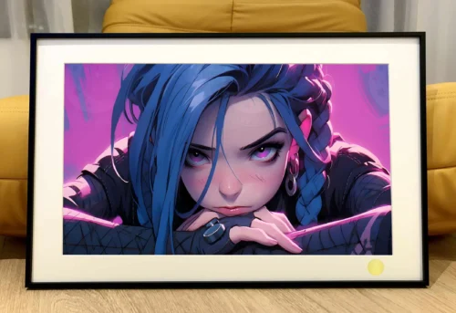 Cute Jinx Decorative Painting - League of Legends (LOL) - Xingkong Studio
