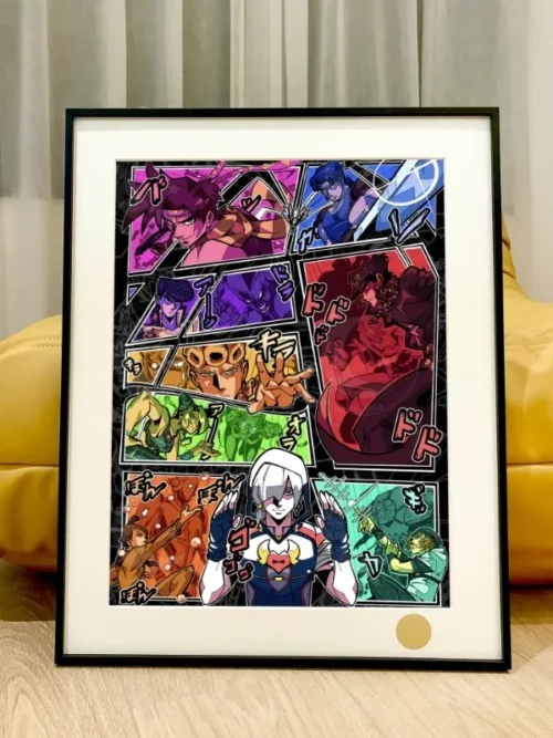 Nine JoJo Decorative Painting - JoJo's Bizarre Adventure - Xingkong Studio