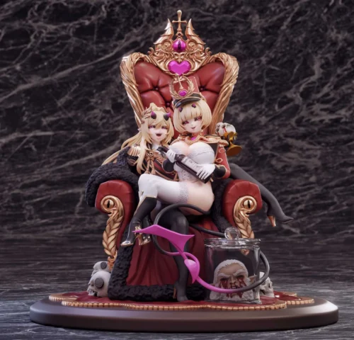 1/6 Scale Licensed Degradation Prince on Throne - Demon Prince Resin Statue - SODA