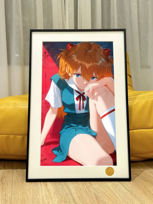Gloomy Asuka Langley Soryu Decorative Painting - (EVA) Neon Genesis EVAngelion - Xingkong Studio