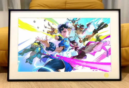 Crossover Decorative Painting - Overwatch Street Fighter - Xingkong Studio