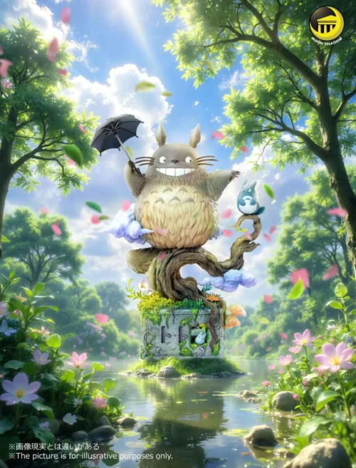 Hayao Miyazaki Micro Scene Series 001 Totoro - My Neighbor Totoro Resin Statue - Moon Shadow Studios
