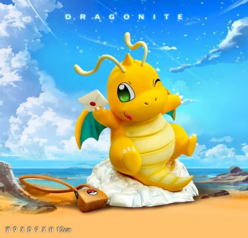 Little Fatty Series Postman Dragonite - Pokemon Resin Statue - PPAP Studios