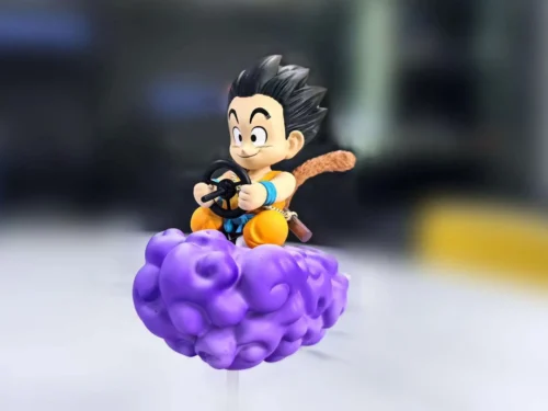 WCF Scale Riding Cloud Son Goku - Dragon Ball Resin Statue - LeaGue Studios