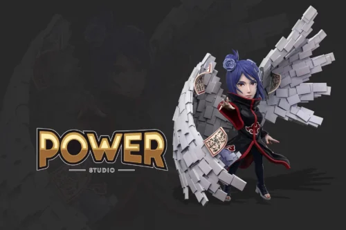 Akatsuki 001 Konan - Naruto Statue - Power Studio