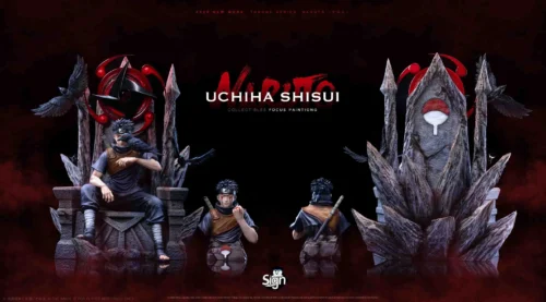 1/6 Scale Shisui Uchiha with LED - Naruto Resin Statue - Sign_Studio