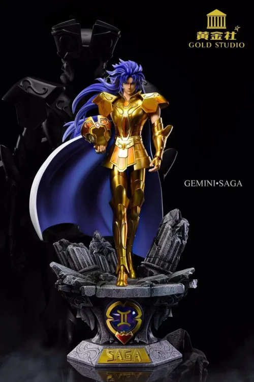 1/6 Scale Gemini Saga - Saint Seiya Resin Statue - Gold Studios