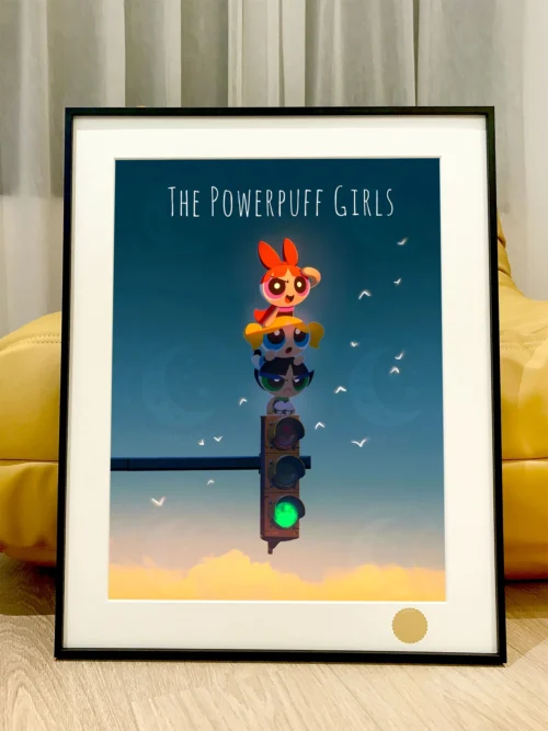 The Powerpuff Girls Decorative Painting - The Powerpuff Girls - Xingkong Studio