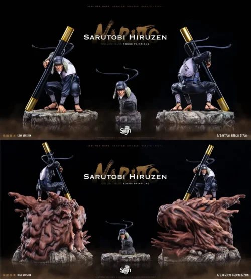 1/6 Scale Hiruzen Sarutobi - Naruto Resin Statue - Sign_Studio