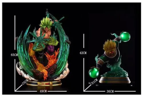 1/6 Scale Super Saiyan Broly with LED - Dragon Ball Resin Statue - Wonder Art Studio