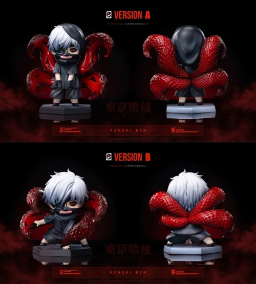 Chibi Ver. Ken Kaneki - Tokyo Ghoul Resin Statue - Black And White Studio