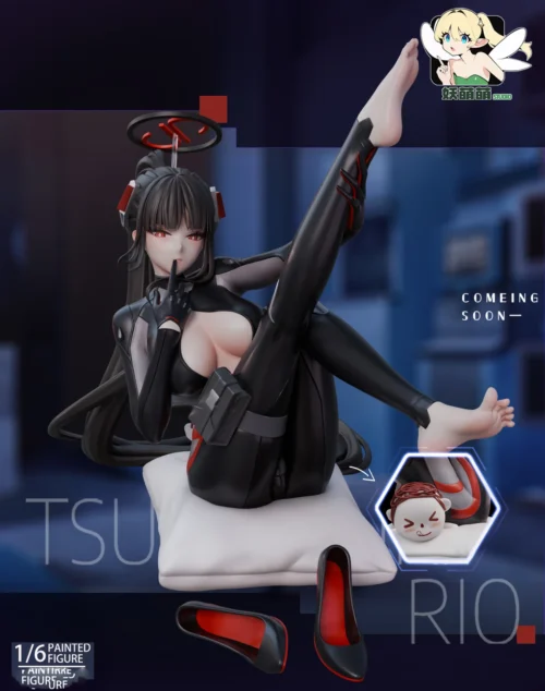 1/6 Scale Battle Suit Ver. Tsukatsuki Rio - Blue Archive Resin Statue - YaoMengMeng Studios