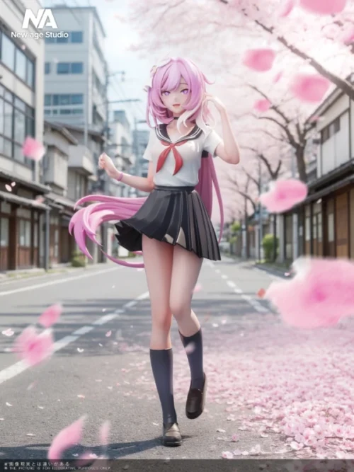 Uniform Ver. Elysia - Honkai Impact 3rd Archives Resin Statue - New Age Studio