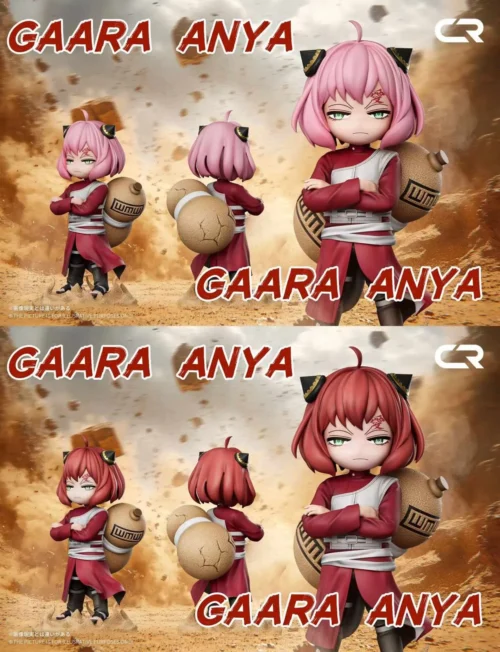 Gaara Cosplay Anya Forger - Naruto SPY X FAMILY Resin Statue - CR-Studio