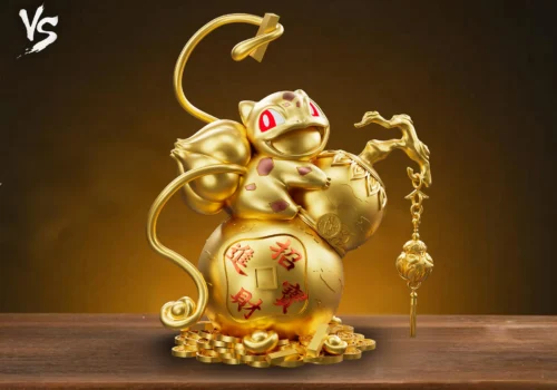 Lucky Bulbasaur - Pokemon Resin Statue - VS Studios