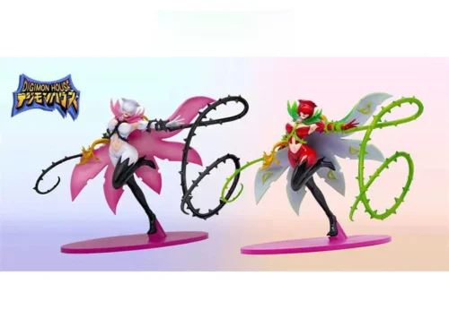 Rosemon & Rosemon: Burst Mode - Digimon Statue - DIGIMON HOUSE Studios