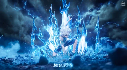 1/6 Scale Killua Zoldyck 4.0 with LED - HUNTER X HUNTER Resin Statue - PG Studio
