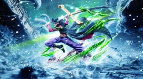 POP Scale Dracule Mihawk - ONE PIECE Resin Statue - Reset Studio