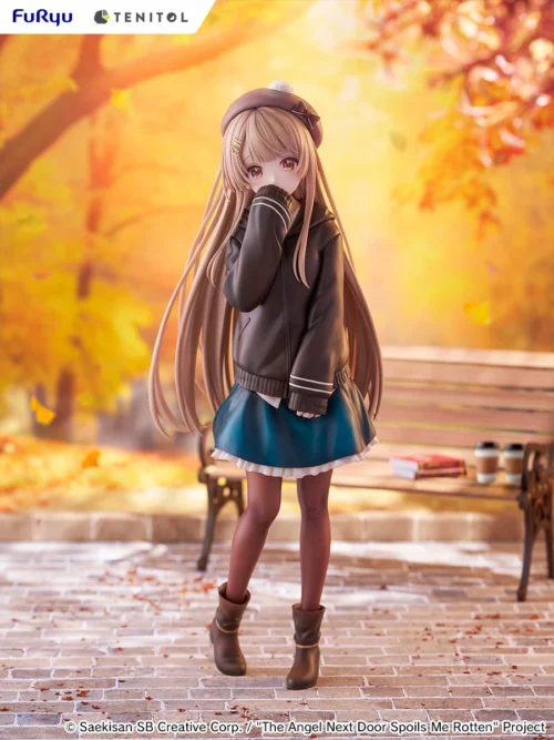 TENITOL TALL Series Autumn Cloth Ver. Mahiru Shiina - The Angel Next Door Spoils Me Rotten Official Statue - FURYU Studios