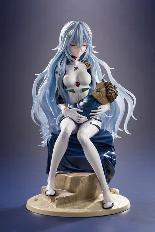 1/6 Scale Affectionate Gaze Ver. Long Hair Rei Ayanami - (EVA) Neon Genesis EVAngelion Official Statue - Kotobukiya