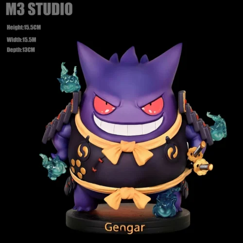 Samurai Gengar - Pokemon Resin Statue - M3 Studios